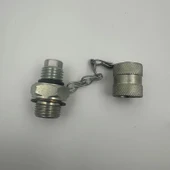 Hidrolik Minimes Manometre Test Priz Rekoru M16x2 - 3/8 thumbnail 7