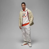 NİKE MJ Flight Mvp Fleece Pullover Erkek Sweatshirt-FB7050-030 - 4