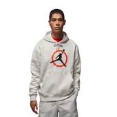 NİKE MJ Flight Mvp Fleece Pullover Erkek Sweatshirt-FB7050-030 - 1