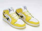 Jordan 1 Mid Dynamic Yellow Floral (GS) AV5174-700 - 3
