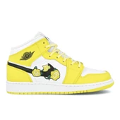 Jordan 1 Mid Dynamic Yellow Floral (GS) AV5174-700 - 1