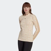 ADİDAS SKİ CHİC KADIN KREM SWEATSHİRT - 1