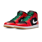 Air Jordan 1 Mid SE Christmas DQ8417-006 Erkek Basketbol Ayakkabısı - 2