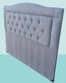 Başlık 90328 DK Çift Kişilik 120 Tay Tüyü Antrasit Kumaş Dolgun Kapitone El Yapım - 3