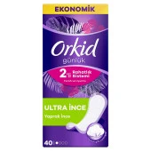 Orkid Ultra İnce Yaprak Günlük Ped 40x2 80 Adet thumbnail 1