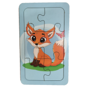 Trendy Toys Ahşap Puzzle Ilk Yapbozum 3 Adet 6 Parçalı 18x11cm - 3