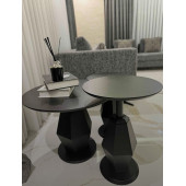 Gold Design Üçlü Mantar Prizma 2 Adet Zigon 1 Adet Orta Sehpa Seti Mdf Siyah Gd-mp0301 - 4