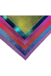 OSM 10x10 cm  Hakiki deri parçaları thumbnail 2