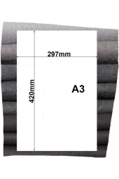 OSM A3 boyutunda Hakiki gerçek deri paketleri 3lü paket thumbnail 2