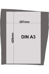 OSM A3 boyutunda Hakiki gerçek deri paketleri 3lü paket thumbnail 5