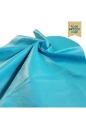 OSM Hakiki Deri Çok Amaçlı Deri Turkuaz Renk thumbnail 5