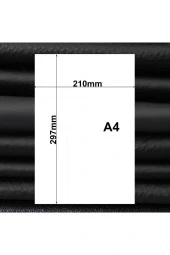 OSM A3 boyutunda Hakiki gerçek deri paketleri 3lü paket thumbnail 2