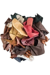 OSM 500 Gram Parça Deri Karışık Renkli thumbnail 3