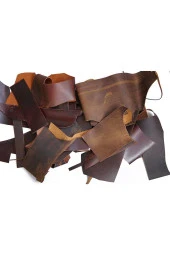 OSM 500 Gram Parça Deri Karışık Renkli thumbnail 2