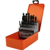 Linix A10010210 HSS DIN 338 Haddeli Set 17 Parça 2-10mm x 0,5mm - 1
