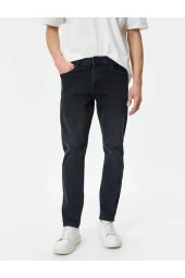 Slim Fit Kot Pantolon - Brad Jean thumbnail 1