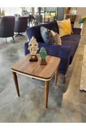 AKSET Lüx Yan Sehpa Ceviz - 1