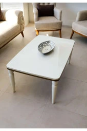 AKSET Orta Sehpa Lüx Krem Ceviz thumbnail 5