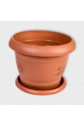 10 Adet Saksı Plastik Çiçek Saksısı Kaliteli Saksı Yükseklik 16,5x14 Ölçülerinde Kaliteli thumbnail 2