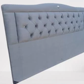 Başlık 90330 DK Çift Kişilik 140'lık Tay Tüyü Antrasit Gri Kumaş Dolgun Kapitone - 4