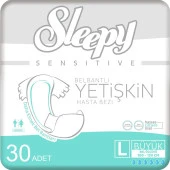 Sleepy Yetişkin Büyük Boy (L) Hasta Bezi 30'lu - 1