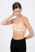 Moda Çizgi İp Askılı Pedli Büstiyer 2148 - 2