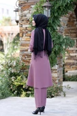 Pileli Takım Elbise MC0035 Gül Kurusu - 3