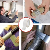 Tamir Onarım Tadilat Bandı 48 mm x 10 Metre Çok Amaçlı Beyaz Takviye Bant Güçlü Yapıştırıcı thumbnail 2