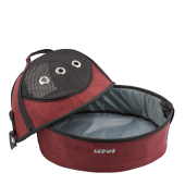 Lepus Üç Fonksiyonlu Kedi Ve Köpek İçin Ufo Çanta Kırmızı (38x32x45)cm - 1