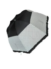 Puantiye Detaylı Kadın Şemsiye Siyah - 3