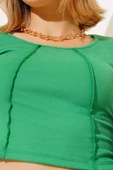 Çımalı Bluz Yeşil thumbnail 4