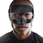 FUTBOL ve BASKETBOL CARBON BURUN KORUYUCU MASKE - 2
