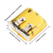 Day Bluetooth Kulaklık Pili Mp3/4 3.7v 40mah Şarjlı Li-polimer ölçüler  9mmx9mmx4mm - 4