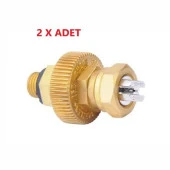 Holder Tarla Tipi Yelpaze Tee-Jet Uçlu Meme-G105-2 Adet - 1