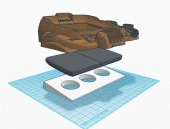 Fallout 4 Pip Boy - Masaüstü Versiyonu Plastik Aparat thumbnail 4