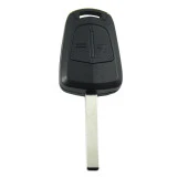 OPEL Astra H, Corsa D HU100 2 Buton Anahtarlı Boş Kap Oto Kumanda Kabı - 1