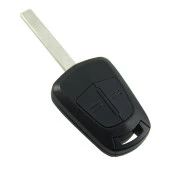 OPEL Astra H, Corsa D HU100 2 Buton Anahtarlı Boş Kap Oto Kumanda Kabı - 3