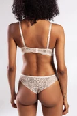 GCOLORS A Plus Ten Rengi Dantelli Destekli Push Up Strapless Sütyen - 2