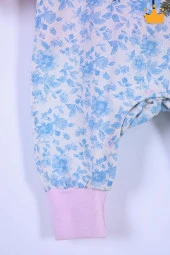 Babyhola Bayramlık Kız Bebek Çocuk Flamingo Bayramlık Salopet Badi Takım 23388 - 7