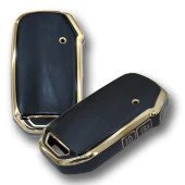 Kia 2018+ Ceed, Rio, Sportage 3 Buton Smart Siyah Oto Anahtar Kumanda Kabı Kılıfı Oto Anahtarlık - 3