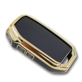 Kia 2018+ Ceed, Rio, Sportage 3 Buton Smart Siyah Oto Anahtar Kumanda Kabı Kılıfı Oto Anahtarlık - 4