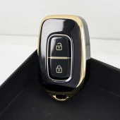Renault Symbol 12-18 Dacia Sandero 2 Buton Siyah Oto Anahtar Kumanda Kabı Kılıfı Oto Anahtarlık thumbnail 5