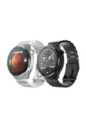 Omix X700 Uyumlu Akıllı Saat Konuşma Özellikli GS4 Pro Kordon Hediyeli - 2