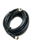 3mt F Konnektörlü Hazır Uydu Anten Kablosu Siyah thumbnail 3