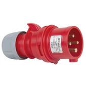 METE ENERJİ 406103V 4X16A. Ip44 Düz Fiş-(Vidalı Bağ.) - 1