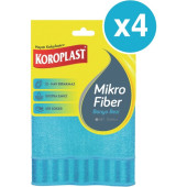 Koroplast Mikro Fiber Banyo Bezi 2 Li 30 x 30 Cm x 4 Paket - 1