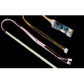 Üniversal Monitör ,  Led .Lcd  Tv  Ledi, Led Driver Ve 2 Adet TV LED BAR (15'' - 24'') 54,7 Cm - 1