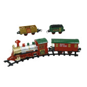 Işıklı ve Sesli Classic Lüks Yeni Yıl Tren Seti - 1
