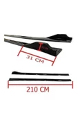 Universal Piano Black Kulaklı Flaplı Marşpiyel Lipi Bıçağı Kırmızı - 2