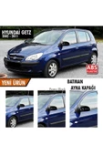 Hyundai Getz Uyumlu Yarasa Ayna Kapağı Abs Plastik Batman Piano Black Batman Ayna - 2